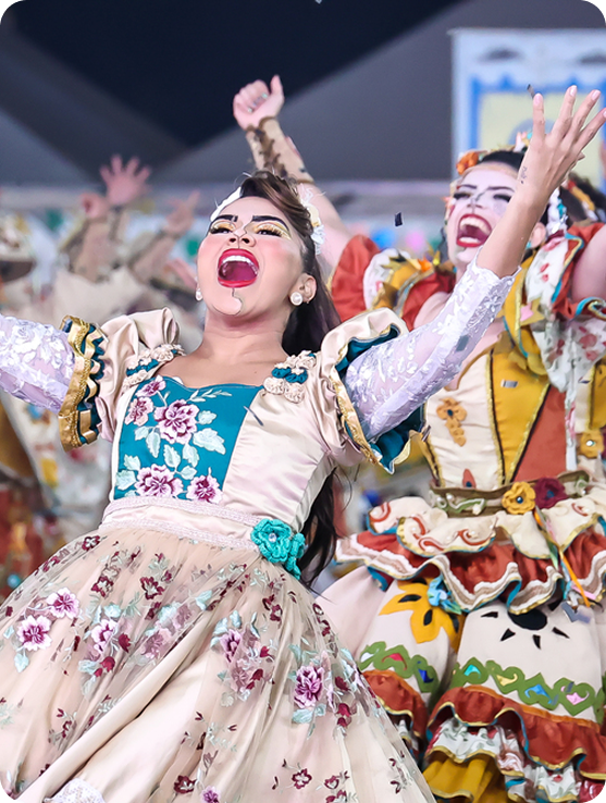 Modern apartment complex aerial view