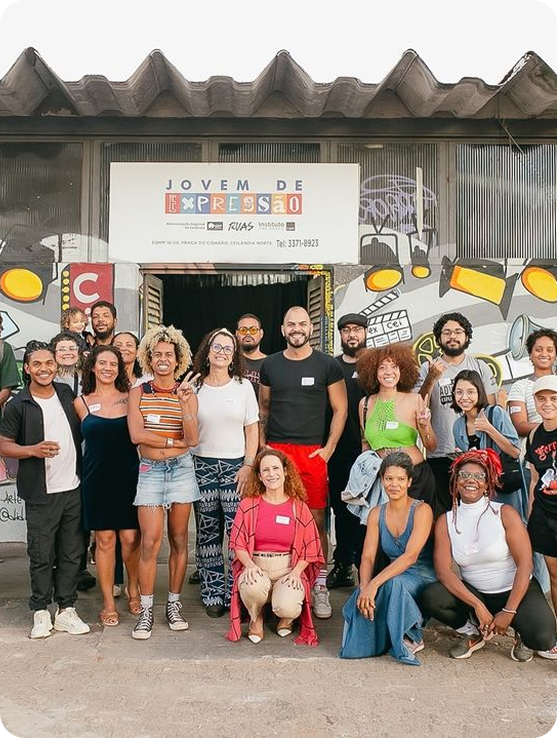 Modern apartment complex aerial view